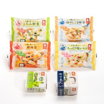 豆腐で食べる「ちょい飯シリーズ」セット